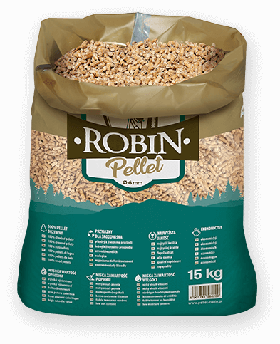 worek pelletu opałowego Robin do kupienia w Barcinie lub sklepie internetowym